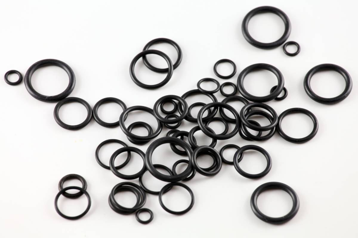 Custom molded rubber o-rings being manufactured across the United States (US)