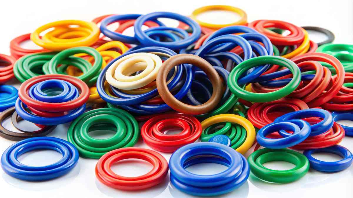 A variety of o-rings made of different materials for different applications at I.B. Moore Company, LLC near Lexington, KY