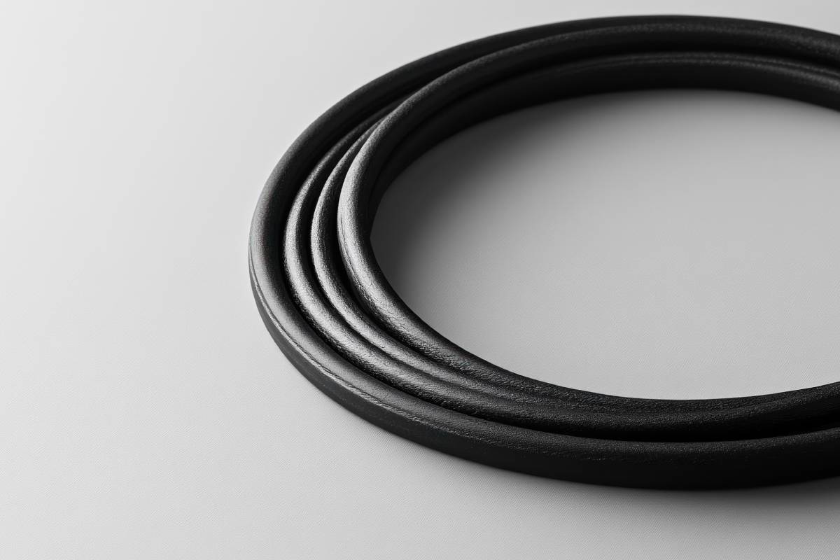Four o-rings lying on a white surface at I.B. Moore Company, LLC near Lexington, KY